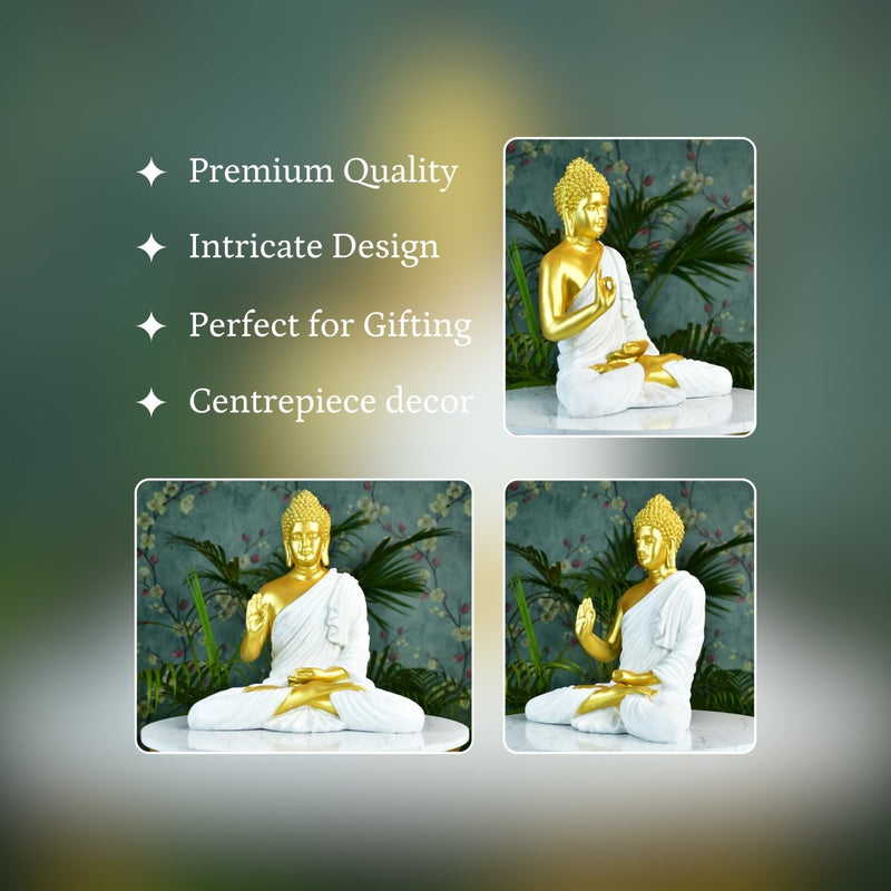 Sowpeace Resin Gold Buddha Decor – view 3