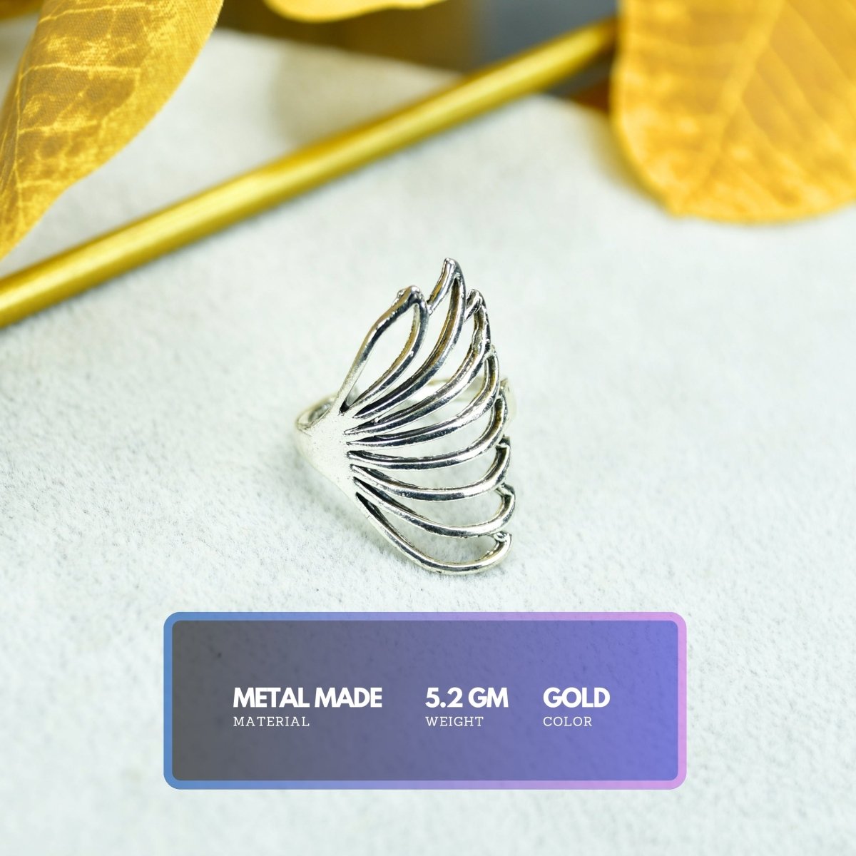 Sowpeace Rose Silver Butterfly Ring Set Stainless Steel | Elegant One‑Size Adjustable Jewelry for Women & Men - Sowpeace - 
