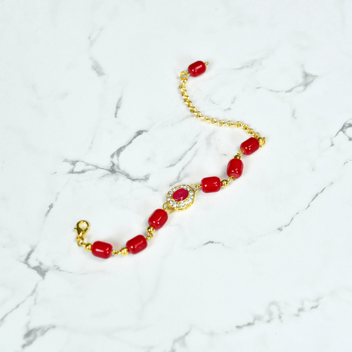 Sowpeace Rouge Allure Bracelet | Elegant Stainless Steel One‑Size Adjustable Fashion Jewelry for Women & Men - Sowpeace - 