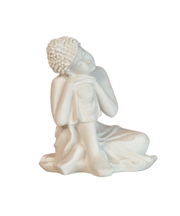 Sowpeace Serene Thoughts Decorative Piece | Elegant White Resin Sculpture for Home Décor & Gifting — image 7