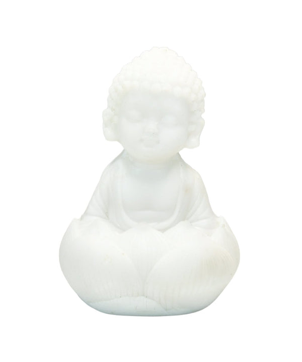 Sowpeace Sitting Baby Monk | Elegant Resin Spiritual Figurine for Peaceful Home Décor & Gifting — image 7