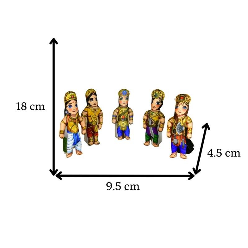 Sowpeace Stitched Cotton Panch Pandava - Decor - Sowpeace - 