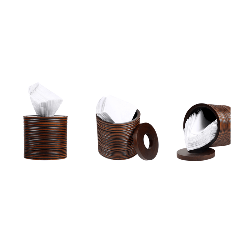 Sowpeace Stylish Acacia Wood Tissue Organizer – view 4