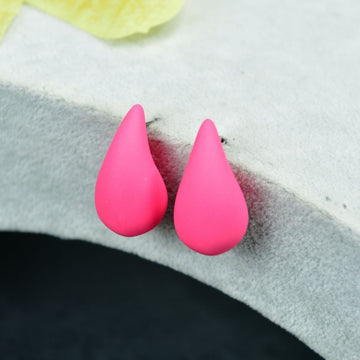 Sowpeace Teardrop CCB Earrings Set – Pink, Green & Black | Elegant One‑Size Lightweight Jewelry for Women & Daily Wear - Sowpeace - 