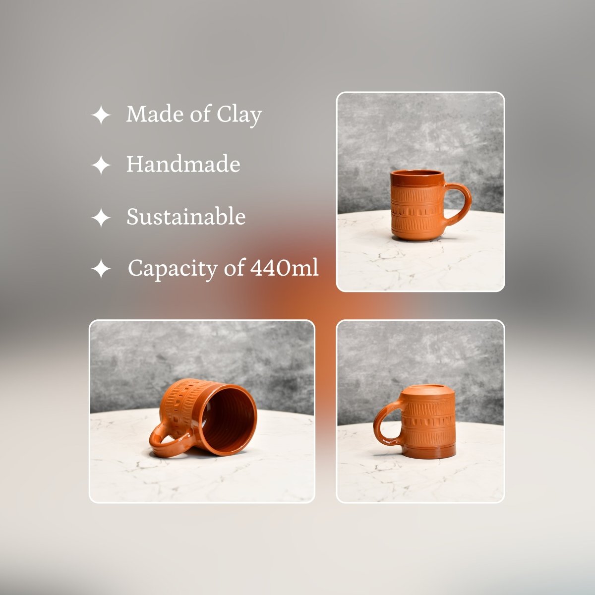 Sowpeace Terracotta Coffee Mug - Sowpeace - New Arrivals - Terracotta Coffee mug
