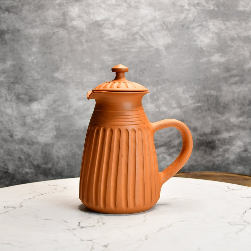 Sowpeace Terracotta Jug: Artful, Functional Home & Kitchenware – view 1