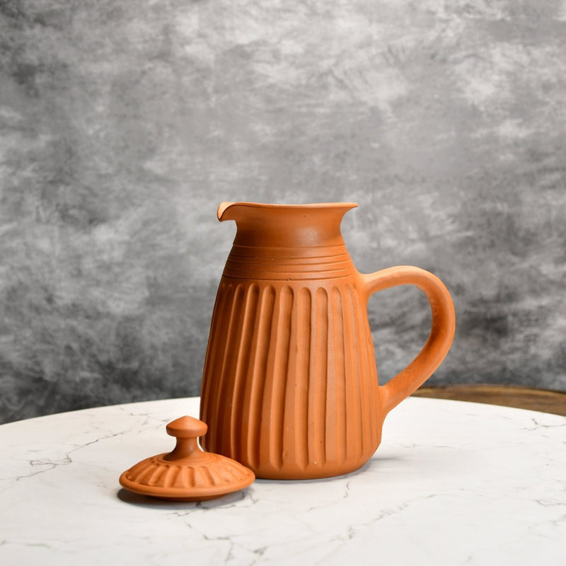 Sowpeace Terracotta Jug: Artful, Functional Home & Kitchenware – view 2