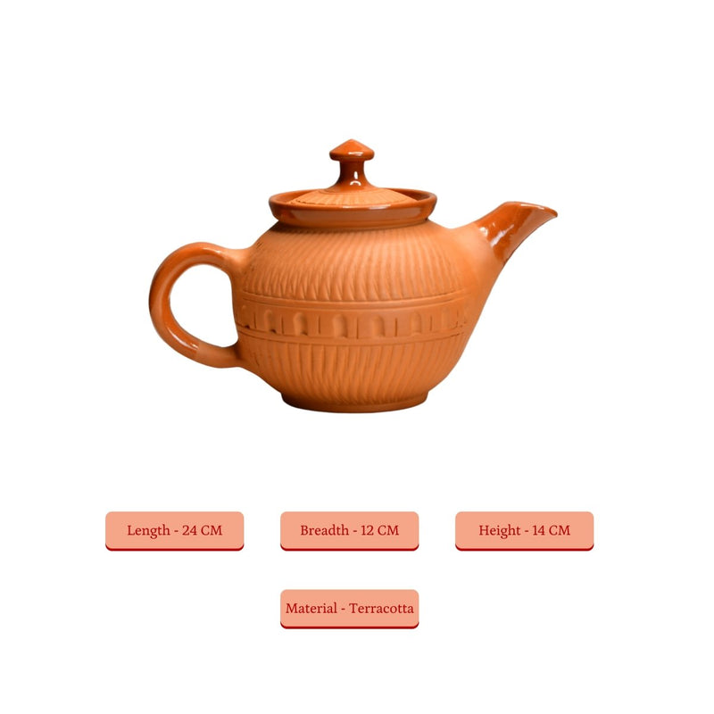 Sowpeace Terracotta Kettle: Artful Fusion for Home and Kitchen – view 5