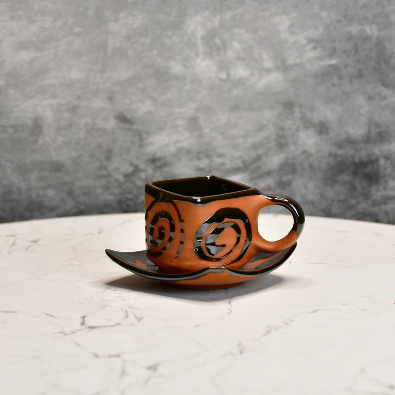 Sowpeace Terracotta Tea Cup Square – view 1
