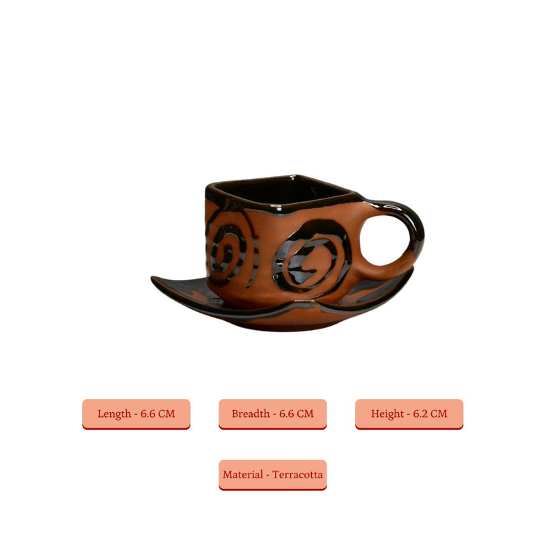 Sowpeace Terracotta Tea Cup Square – view 5