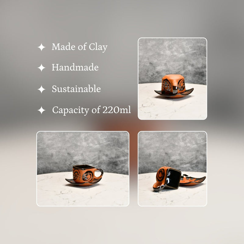 Sowpeace Terracotta Tea Cup Square – view 3