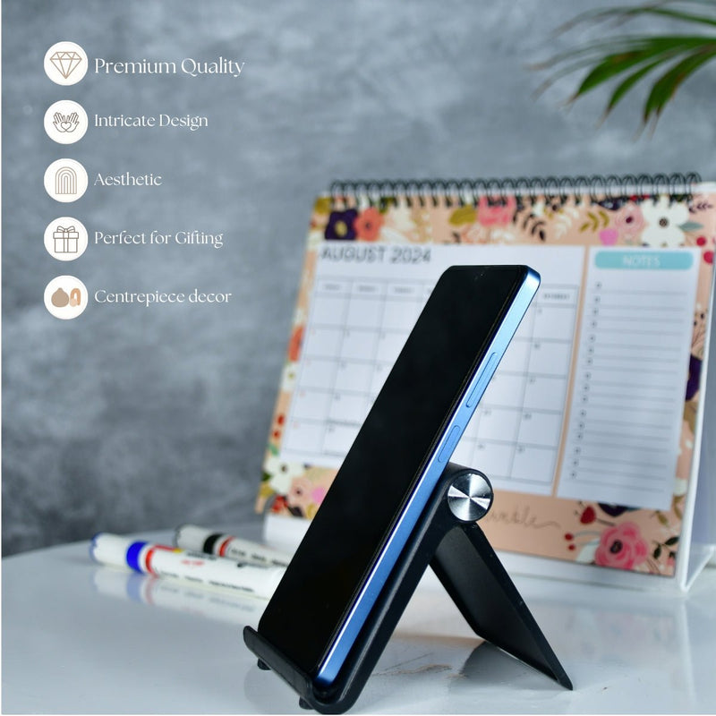 Sowpeace Trendy Adjustable Silver Tablet Stand with Black Hinges – view 3