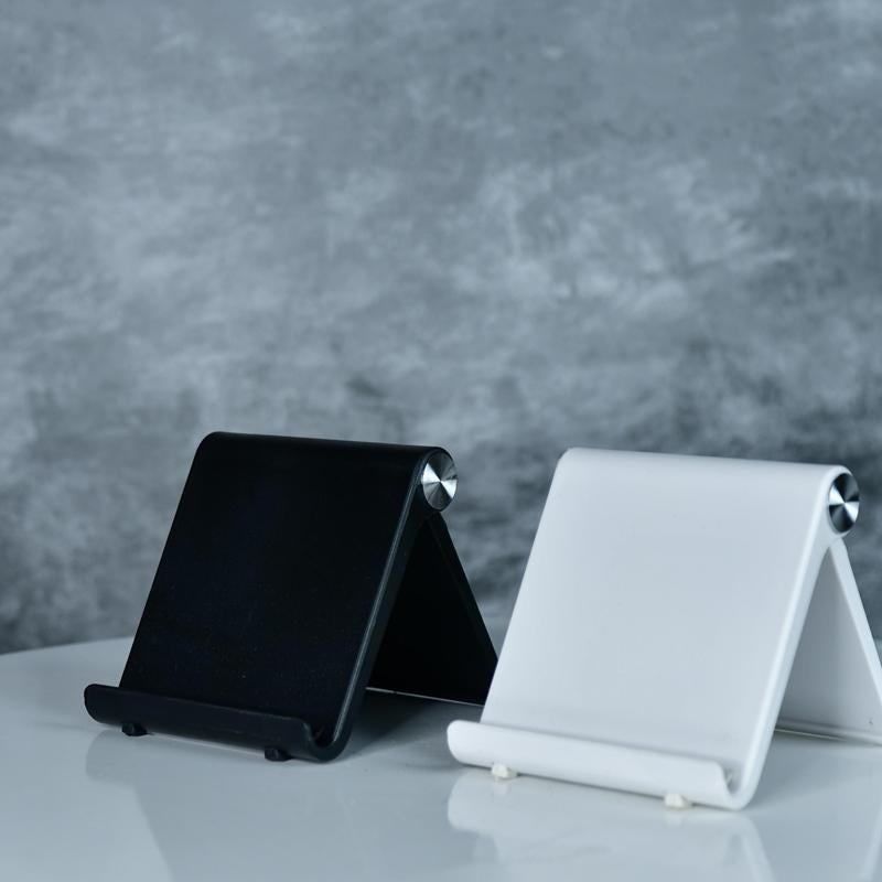 Sowpeace Trendy Adjustable Silver Tablet Stand with White Hinges – view 2