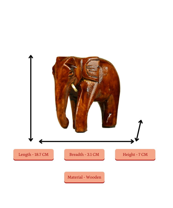 Sowpeace Wooden Descending Elephant Set of 3: Artisan Tabletop Decor — image 4