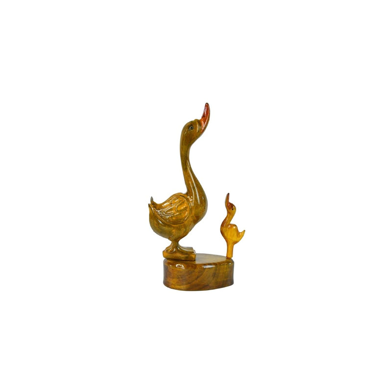 Sowpeace Wooden Duck Set: Artisan Home Decor Accent – view 7