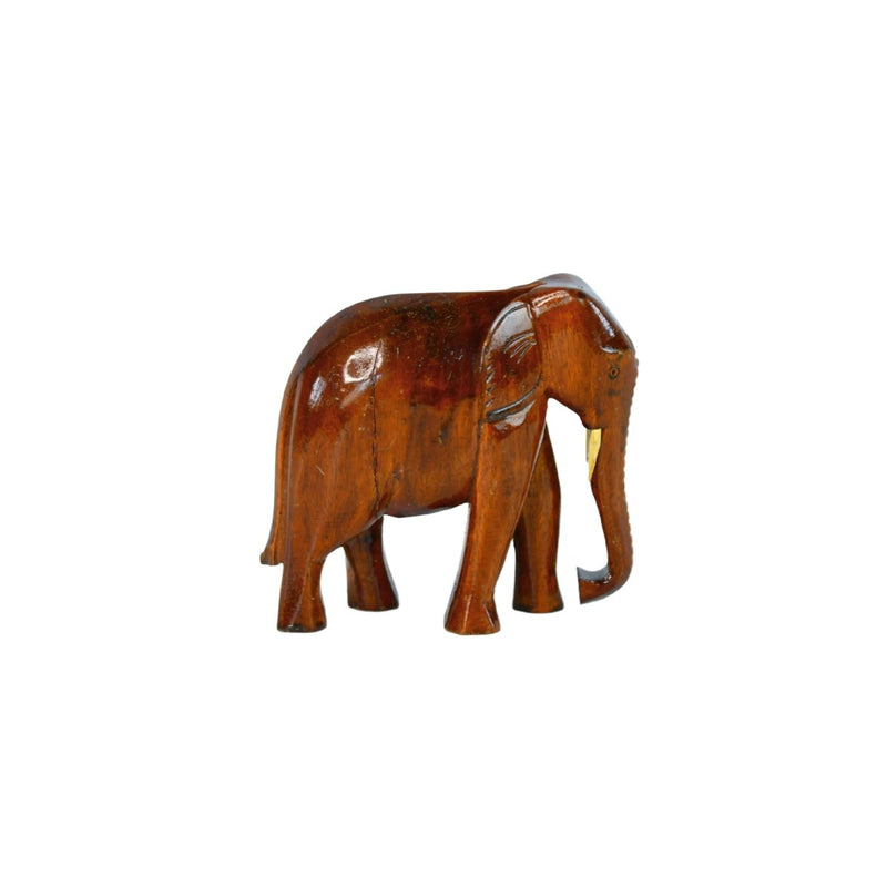 Sowpeace Wooden Elephant: Artisan Tabletop Decor Masterpiece – view 7