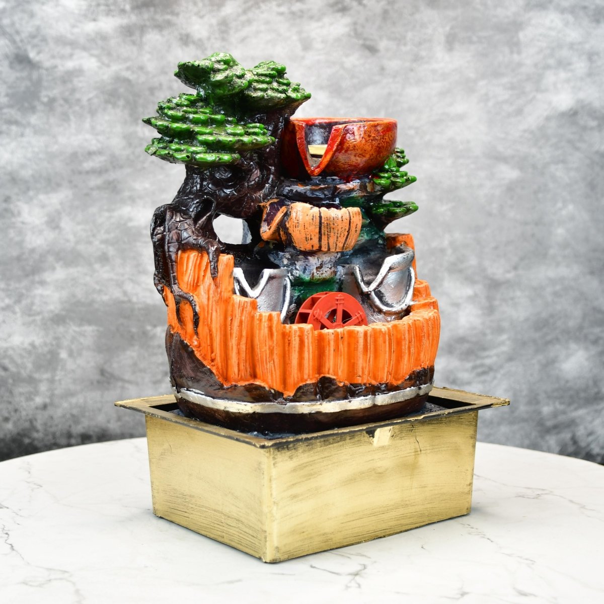 Sowpeace Zen Ripple Serenity Fountain | Relaxing Indoor Water Feature for Home Décor & Gifting - Sowpeace - 