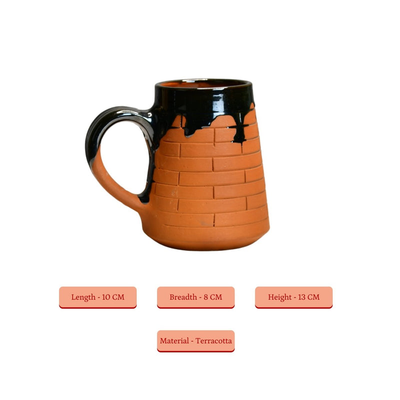 Terracotta Beer Mug: Stylish Home Decor and Kitchenware – view 5