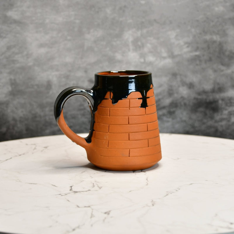 Terracotta Beer Mug: Stylish Home Decor and Kitchenware – view 1