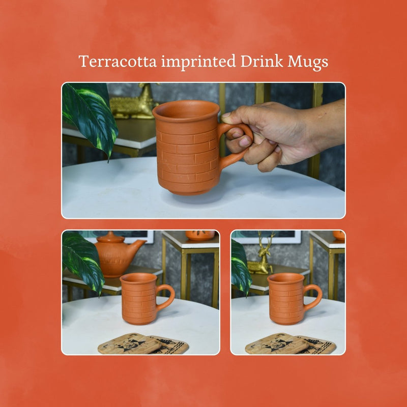 Terracotta Coffee Mug: Stylish, Functional Home & Kitchenware – view 4