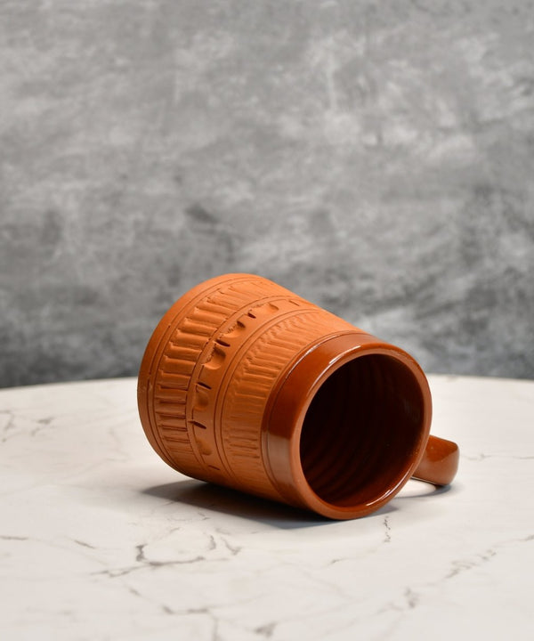 Terracotta Plain Coffee Mug Curved — image 6