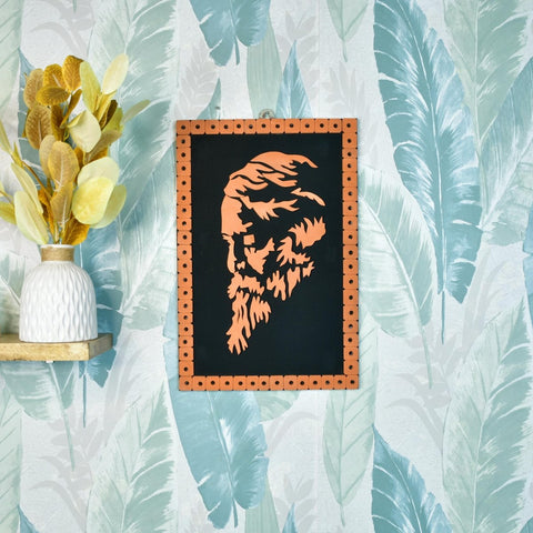 Terracotta Rabindranath Wall Art: Artisan Home Delight
