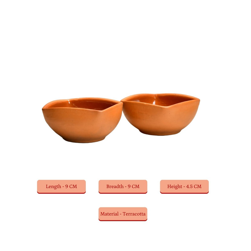 Terracotta Square Serving Bowl: Artistic Kitchen Elegance – view 5