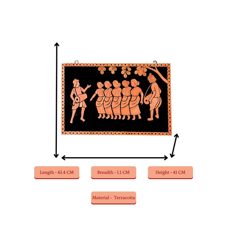 Terracotta Tribal Dance: Artisan Home Decor Elegance and Culture – view 4