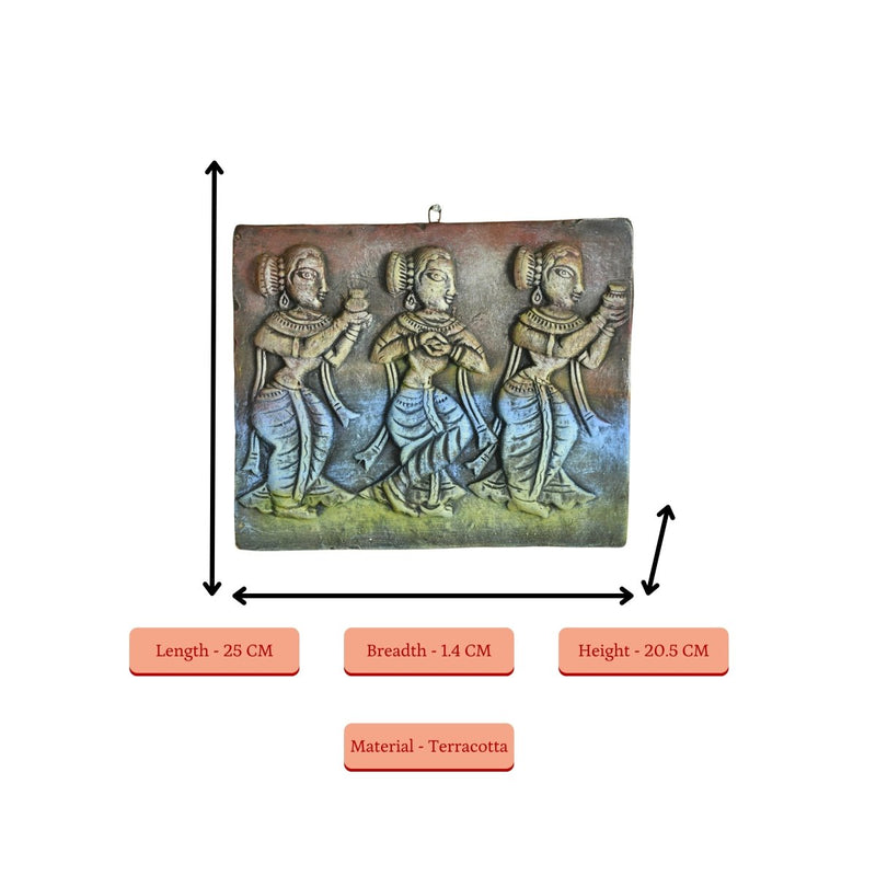 Tribal Essence: Artisan Terracotta Abstract Wall Art for Home – view 4