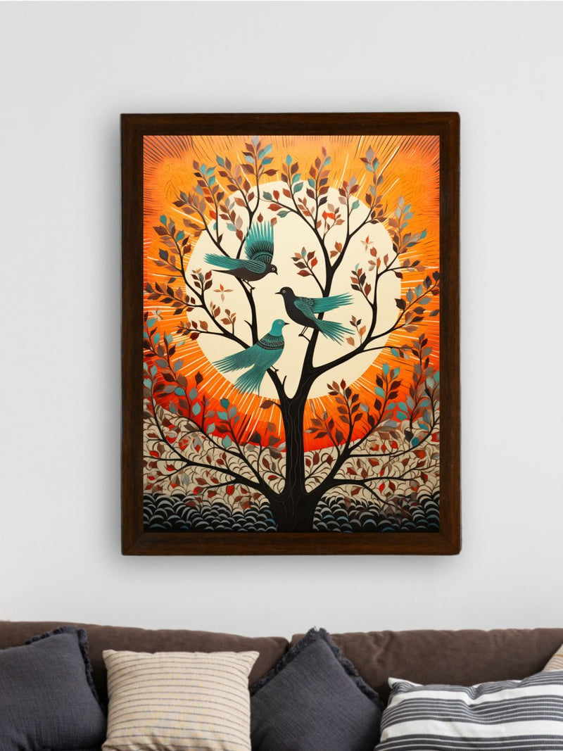 Trio Take Flight: Sowpeace Handcrafted Modern Art – Premium Canvas Prints for Stylish and Contemporary Home Decoration – view 7