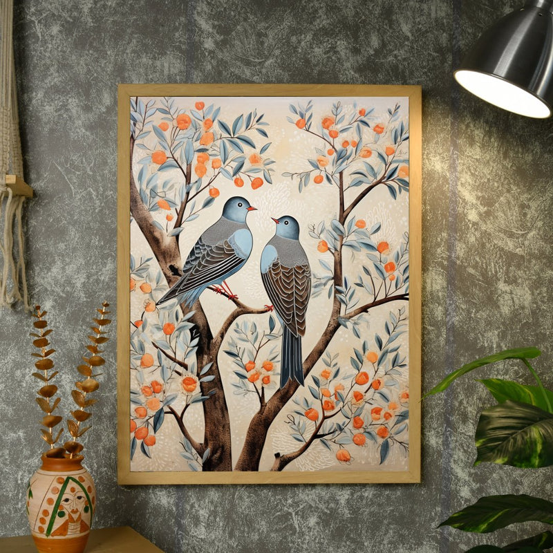 Find Your Freedom: Sowpeace Handcrafted Abstract Canvas – Premium Indian-Inspired Art for Modern Home Decor – view 4