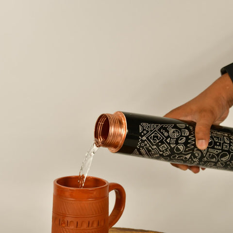 Sowpeace Tribal Essence Copper Bottle