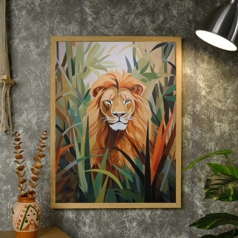 Sowpeace Lion Canvas: Majestic Home Decor Wall Art Print – view 3