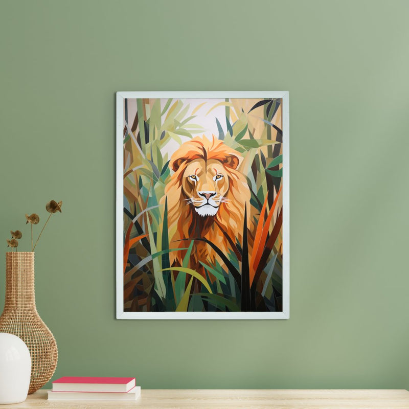 Sowpeace Lion Canvas: Majestic Home Decor Wall Art Print – view 1